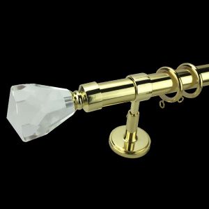 China Plain Pipe 16mm Poles Diameter Brass Curtain Rods wholesale