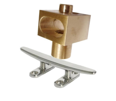 0.005mm CNC Machining Metal Parts Brass Electropolished