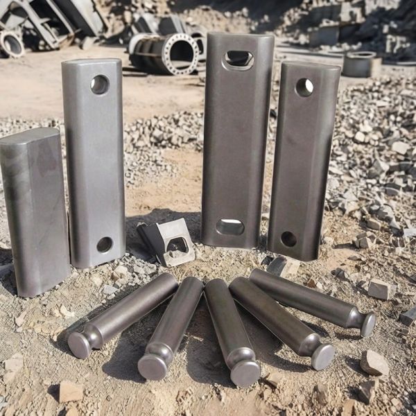 HB20G 30G Rod Pin Chisel For Excavators Hydraulic Rock Hammer Breakers SB40 SB45 SB81 Metal Color Supply Hydraulic Breaker