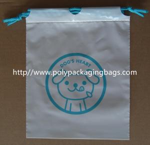 China Lovely Drawstring Plastic Bags For Children Toy And Books / Kids Gift/Printing Packaging Poly Bags on sale