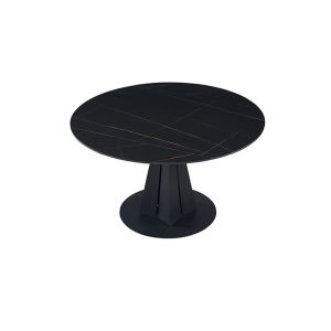 China Modern Home Stylish Circle Marble Dining Table wholesale