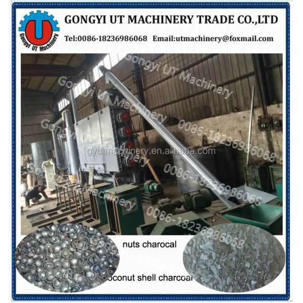 Super Bio-char Wood Biomass Charcoal Carbonization Making Furnace from Gongyi UT Machinery