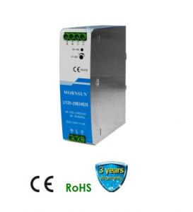 China 120W 12V Din Rail Power Supply 35mm , 24V Switch Mode Power Supply Economic Type wholesale