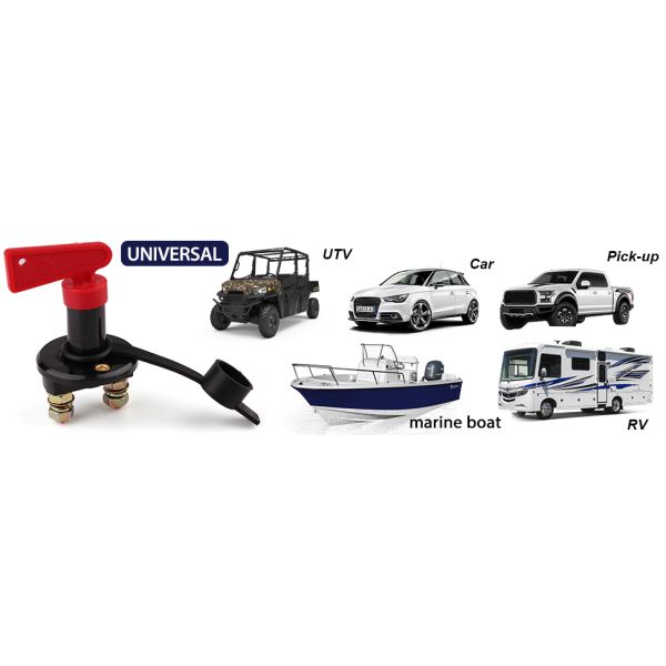 Automotive Power Switch Leakage Electrical Knob-type Power-off Switch Battery Switch