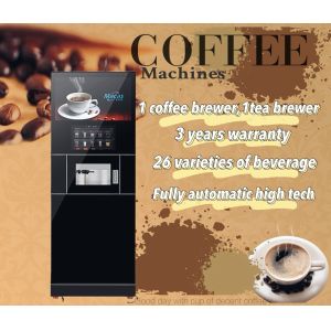 Best Quality High-Efficiency Commercial Coffee Vending Machine with IOT