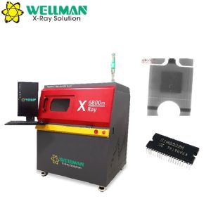 China Microfocus X Ray PCB Inspection System With 1500X Magnification And 60° Tilt wholesale