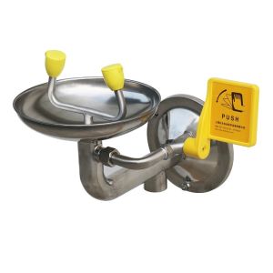 Buy cheap Stainless Steel eyewasher Classic Wall Mounted Eyewash Station for labs Safety from wholesalers