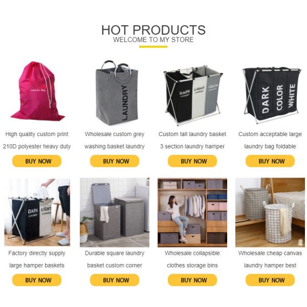 Laundry Bag, Foldable Laundry Sorter Basket, Multi Compartments, Bedroom Clothes Storage, Washing Basket