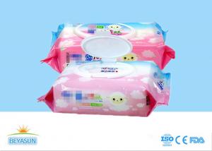 China Biodegradable Organic Disposable Wet Wipes , Baby Water Wipes Free Sample wholesale