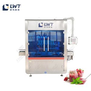 China Automatic Bottled Strawberry Jam Filling Machine Twelve Head 380V on sale