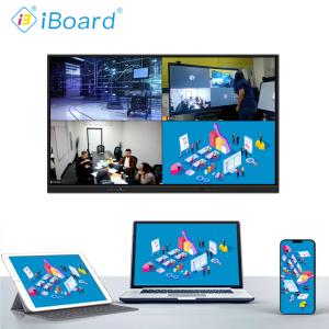 China 110 Inch Interactive Flat Panel 4K UHD Display Smart Touch Screen with Projection AI Function Smart Board for Acadamy wholesale