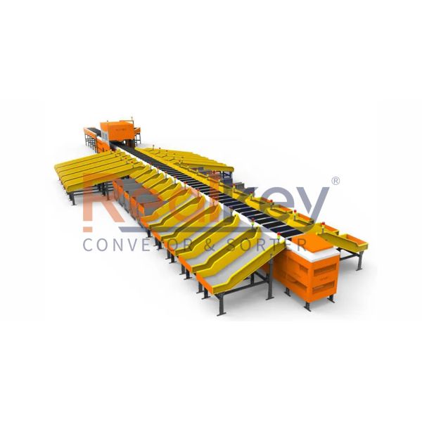 Large Multi-sort Port Smart Parcel Loop Sorting Line Direct With Own Exporting Platform