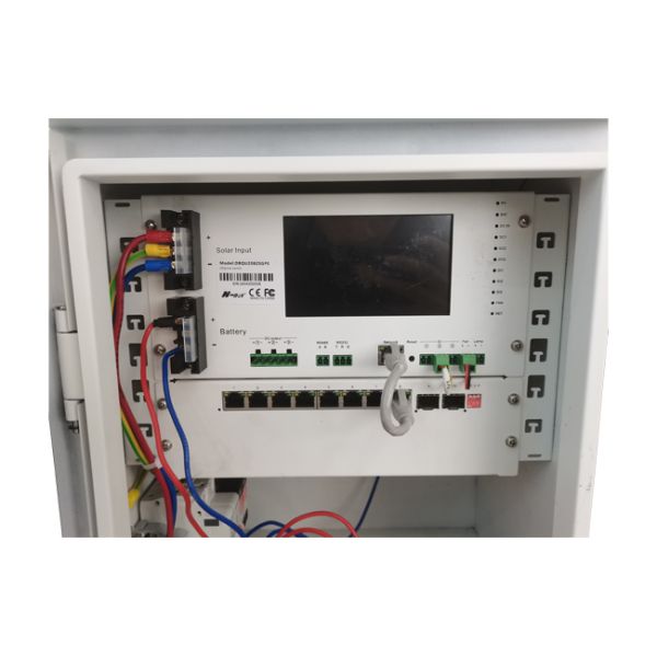 DC 3 Channel Power Outdoor Solar Powered Smart Monitoring Box With MPPT Controller