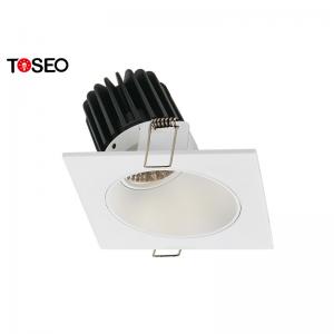China TOSEO Cob LED Recessed Lighting , Anti Glare Wifi 10w LED Downlights on sale