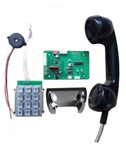 China Industrial Analog Telephone Circuit Board with Keypad and Handset wholesale