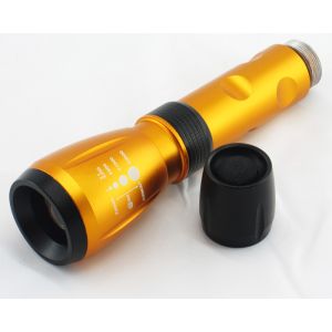 China Dipusi mechanical zoom led flashlight wholesale