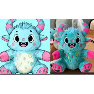 Buy cheap Custom Portable Animal Head Plush Pouch, Unique Bear Coin Purse With Two Pockets from wholesalers