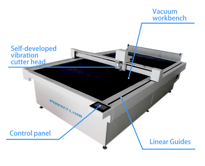 Fully Automatic Cardboard EVA Sponge CNC Vibration Oscillating Knife Cutting Machine