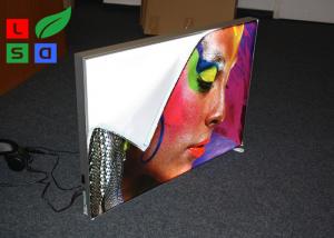 China 28mm Depth Thin SEG Backlit Frame On / Off Switch For Art Show And Exhibition Fabric Light Box Frame wholesale