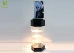 Sunglasses Acrylic POS Display Stand , Acrylic Display Case With LED System