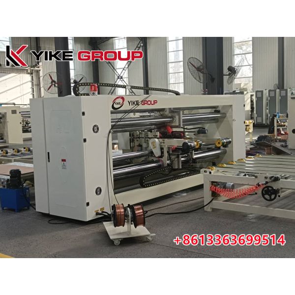 YIKE GROUP 2500mm High Speed Servo Motor Double Pieces Semi Auto Stitching Machine