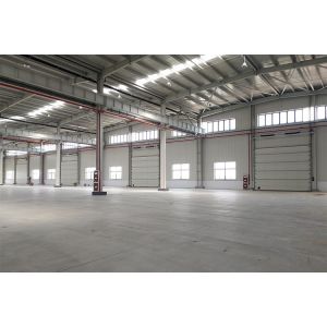 Automatic Vertical Lifting Industrial Sectional Doors Polyurethane Foam