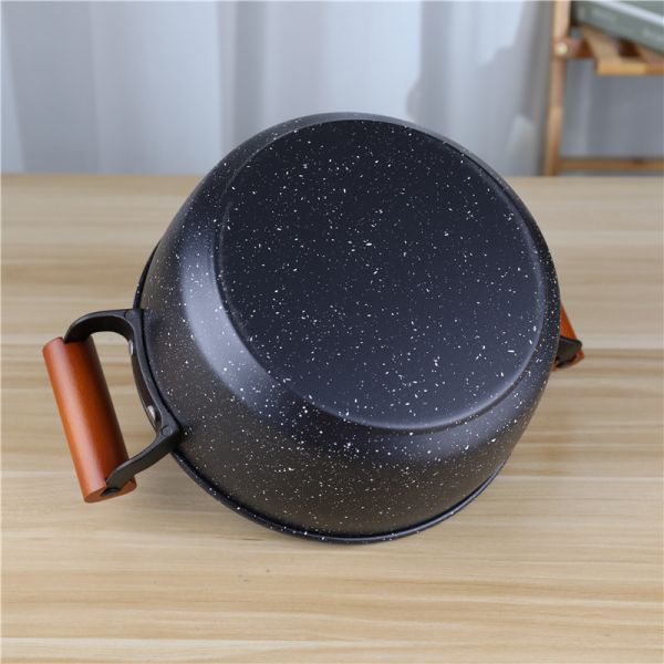 Non Stick Soup Stackable Steamer Pot Multifunctional Customized Logo