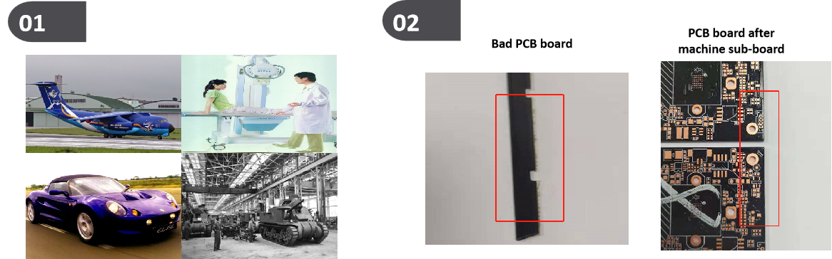 Semi Automatic Pcb V Groove Cutting Machine Adjustable Speed Blade Independent