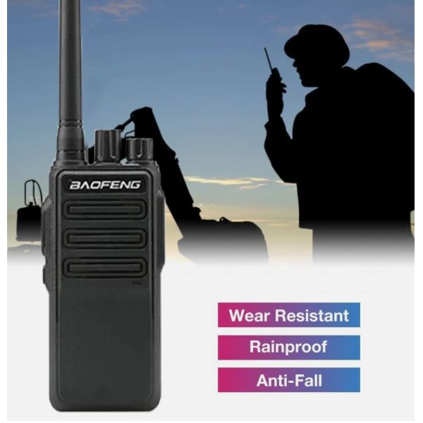 Bf-1904 IPX4 Water Resistant Walkie Talkie with 1500mAh Battery and 16 Storage Channels UHF Two Way Radio