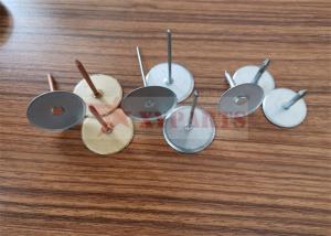 China Metal Stainless Steel Cup Head CD Weld Pins Install With Automatic Pin Welder wholesale