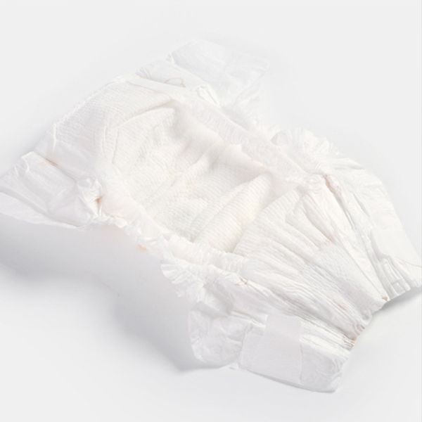 Heeppo Manufacture Wholesale Newborn White Cotton Biodegradable Soft Grade A Cloth Like FilmBaby Disposable Diaper