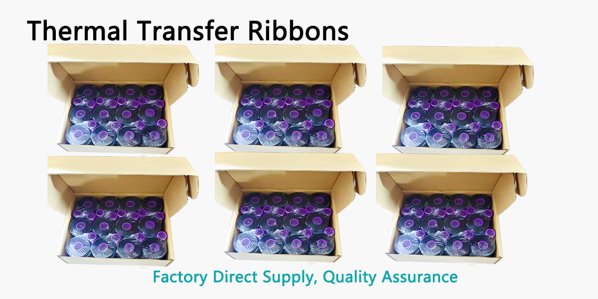 Customizable Thermal Transfer Ribbons Solvent Resistant Barcode Ribbon Roll