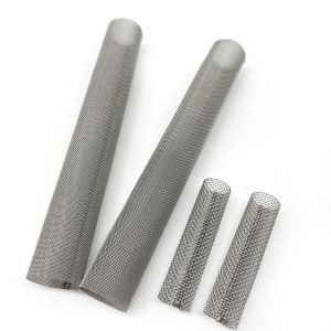 Encryption Medicinal 316Lss Stainless Steel Filter Tube Sintered Wire Mesh