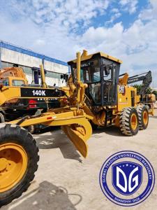 China 140k Caterpillar Used Grader Powerful Hydraulic Machine on sale