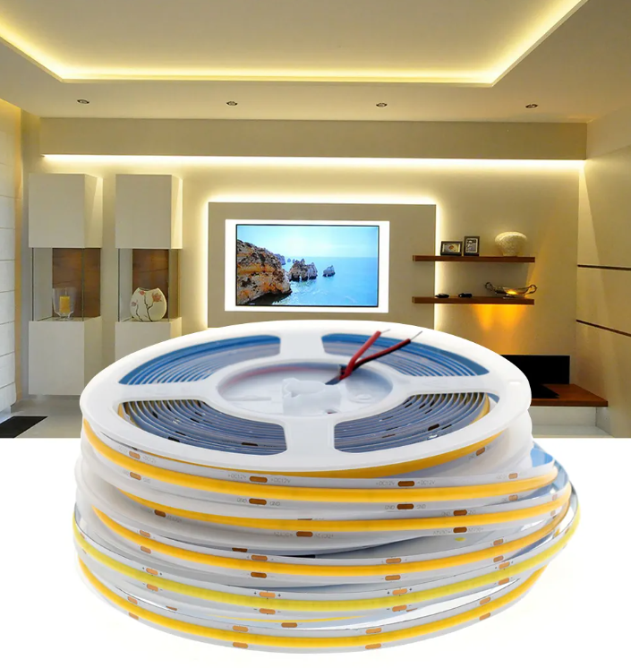COB Strip Light Car Led Strip Light 320led 384led 480led 528led 768leds RGB COB Led Strip Light For Aluminum Profile