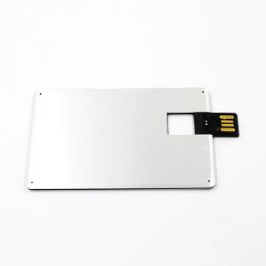 China Metal Credit Card USB Sticks 2.0 128GB 64GB mini UDP flash chips on sale