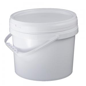China CMYK White 5 Gallon 20 Litre Paint Bucket With Lid Plain Lacquered wholesale