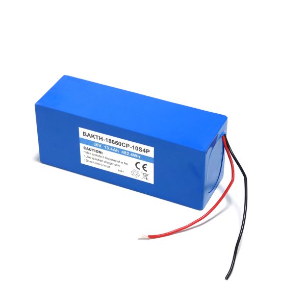 Rechargeable Li Ion Battery Cell 18650 10S4P 36V 13.4Ah Lithium Ion Battery Pack for E-bike/scooter