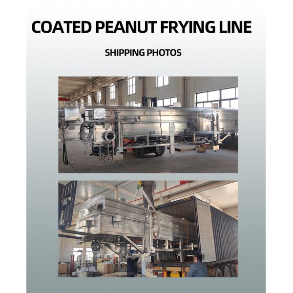 Industrial Nut Frying Production Line Fried Nut Snack Making Machine Suitable for Food Processing Plants