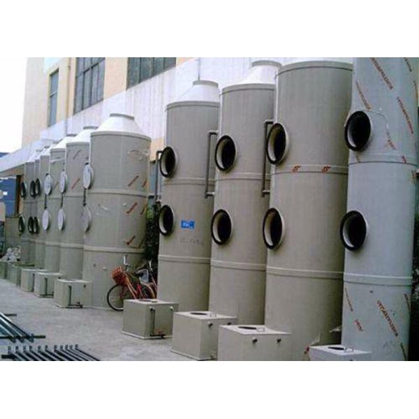 Building Material Shops 40mm Pump Out Fiberglass Desulfurization Tower Dust Collector
