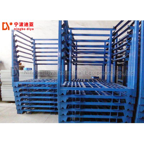 Warehouse portable stacking adjustable metal tire rack storage system