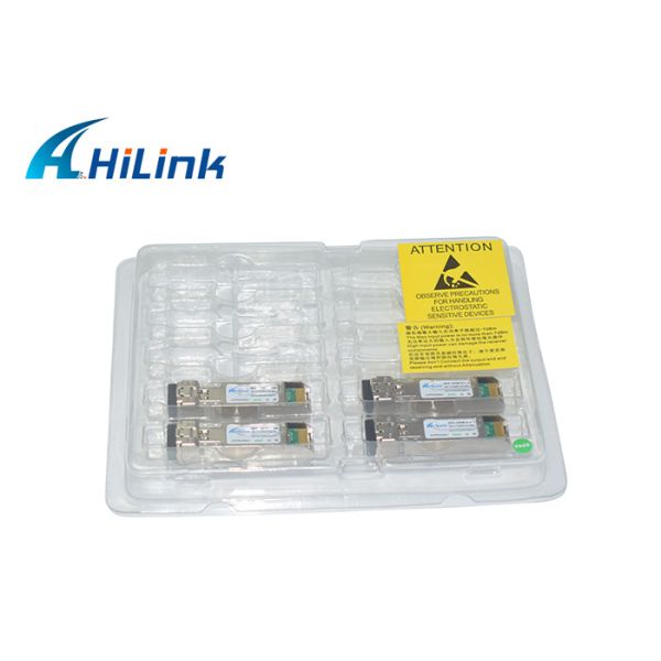 Hilink LC Connector Fiber Optic Transceiver 10G SFP+ BIDI WDM 60KM 1270nm 1330nm