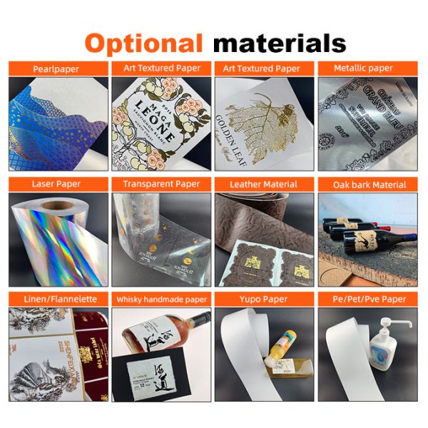 Self Adhesive Whiskey Label Custom Alcohol Tequila Printable Vinyl Paper