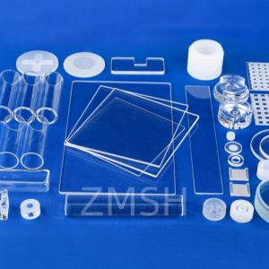 Fused Silica Quartz Glass Window SiO2 UV-Infrared Transmitting Laser