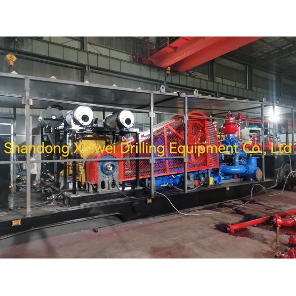 800hp 597kw F Series Triplex Piston Mud Pump 3963*2025*2410