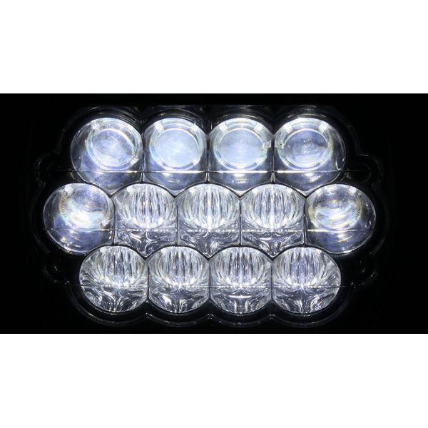 Rectangular 7x6 inch Led Jeep Headlight High Low H4 5D Projectors