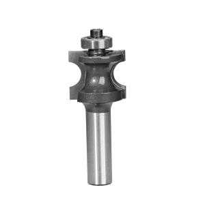 China Tungsten Carbide Bullnose Router Bit With Bearing Guide Full Round Edge wholesale