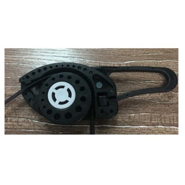 Nylon ABS Fiber Optic Accessory Drop Cable Clamp ISO Customized