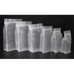 China Polypropylene bags, Soup Pouches, Roll Stock, Aluminum Foil Bags, Stand up Pouches Flat bottom 8 side gusset food grade wholesale