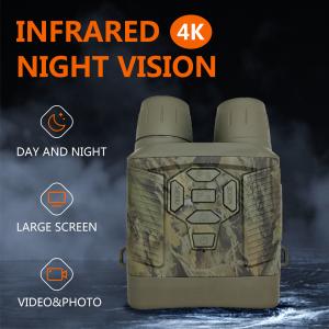 China Y6-C 4k Infrared LED Waterproof Wildlife Night Vision Binoculars Built In 4000ma Battery wholesale